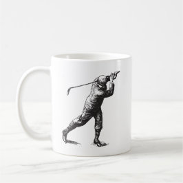 Caneca De Café Golfer Mug