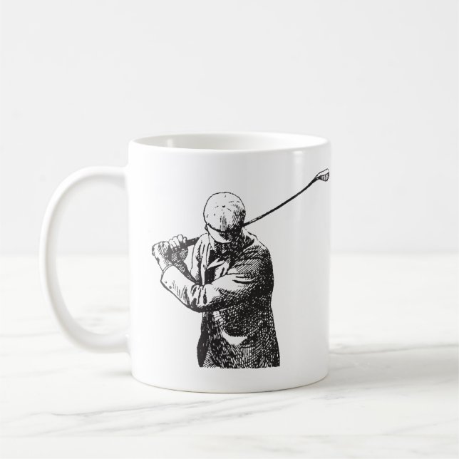 Caneca De Café Golfer Mug (Esquerda)