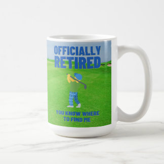Caneca De Café Golfer Reformado Sabe Onde Me Encontrar