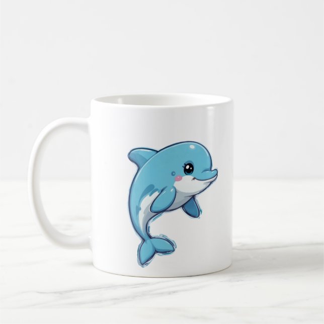Caneca De Café Golfinho (Esquerda)