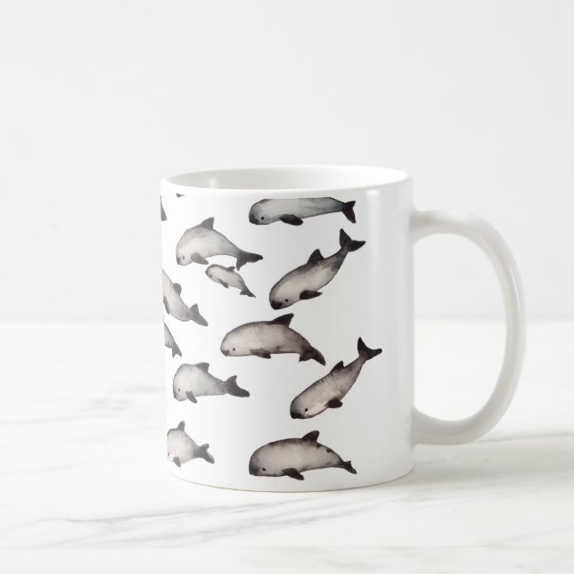 Caneca De Café golfinho da toninha do vaquita 30 (Direita)