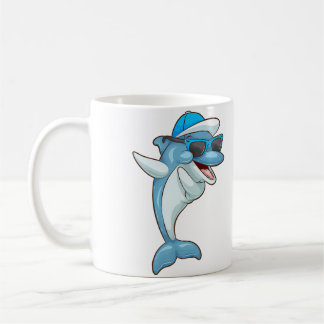 Caneca De Café Golfinho Legal Dabbing Hip-Hop Porpoise Dançando