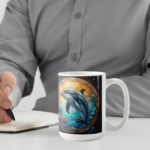 Caneca De Café Golfinho Repleto