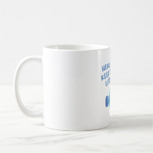 Caneca De Café Golfinho Triste Preso Em Frasco, Mantenha O Oceano
