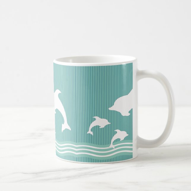 Caneca De Café Golfinhos (Direita)