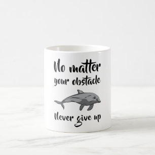 Caneca De Café Golfinhos Golfinhos no Oceano Animal Peixes do Mar