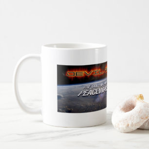 Caneca De Café Golfinhos Guerras Diabos Ray Café