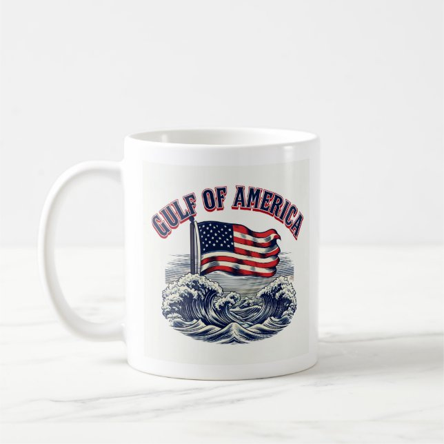 Caneca De Café Golfo da América (Esquerda)