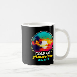 Caneca De Café Golfo Da América Dos Eua Camisa Est 2025 Retro Vin