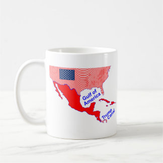 Caneca De Café Golfo da América, Trump Canal Coffee Mug