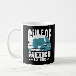 Caneca De Café Golfo Do México Est 1550