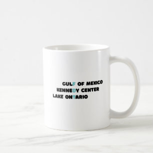 Caneca De Café Golfo do México, Kennedy Center, Lago Ontário FDT