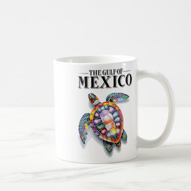 Caneca De Café Golfo Do México Nunca Esquece Dia Da Terra Salvar  (Direita)