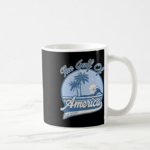 Caneca De Café Golfo Dos Eua América Est 2025 Bandeira Dos Eua Re