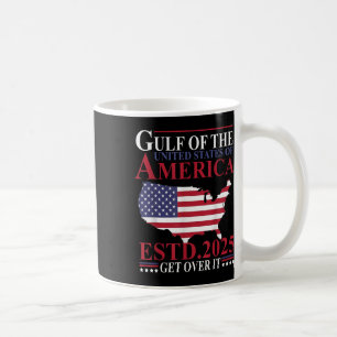 Caneca De Café Golfo Dos Eua América Estd 2025 Supere Patriótico
