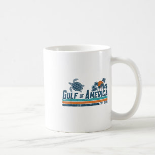 Caneca De Café Golfo Dos Eua América Oriental 2025 Turtle Golfo M