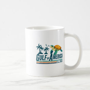 Caneca De Café Golfo Dos Eua América Oriental 2025 Turtle Golfo M