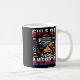 Caneca De Café Golfo Dos Eua América Trump Funny Bigfoot México