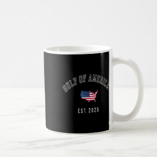 Caneca De Café Golfo Retro Dos Eua América Oriental 2025 Bandeira