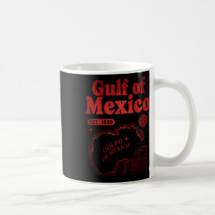 Caneca De Café Golfo Retroativo Do México Desde 1550 Golfo Histór