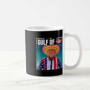 Caneca De Café Golfo Trump Dos Estados Unidos Da América