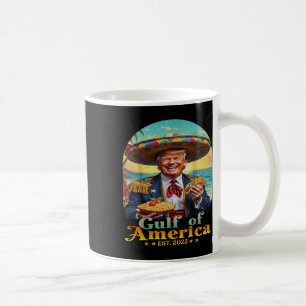 Caneca De Café Golfo Trump Engraçado Da América Dos Eua Retro Gol
