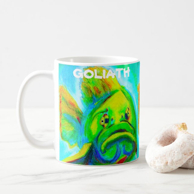 CANECA DE CAFÉ GOLIATH GROUPER MUG (Com Donut)