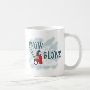 Caneca De Café Golpes de Neve