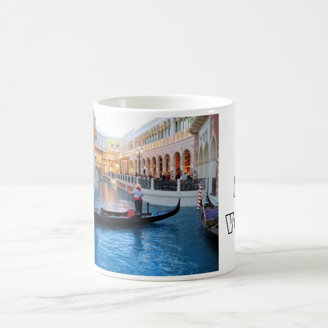Caneca De Café Gôndola eu amo Las Vegas (Centro)
