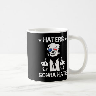 Caneca De Café Gonna Odeia Dedo Médio Trump Engraçado 2024 Presid