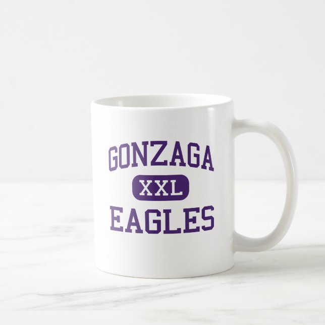 Caneca De Café Gonzaga - Eagles - faculdade - Washington (Direita)