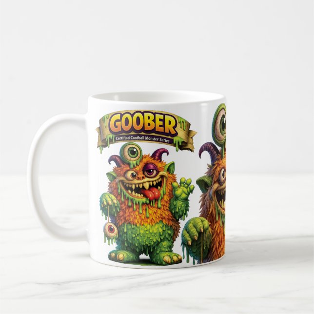 Caneca De Café Goober Monster (Esquerda)