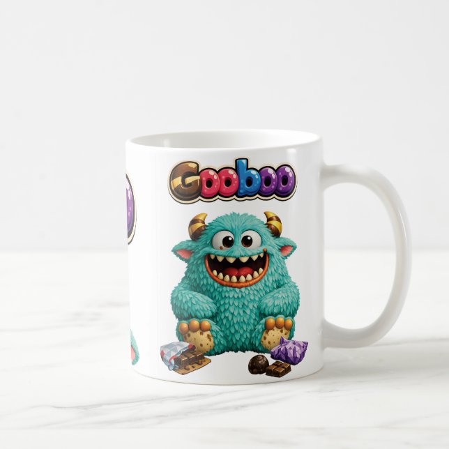 Caneca De Café Gooboo da "Série Travessuras"  (Direita)