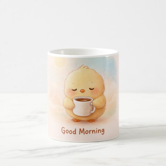 Caneca de Café Good Morning Alma Chick  (Centro)