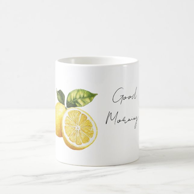 Caneca De Café Good Morning Lemons (Centro)