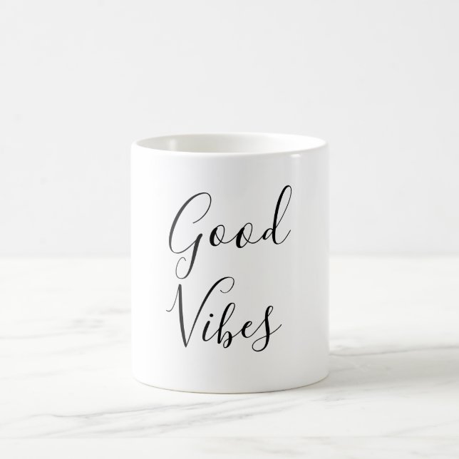 Caneca De Café Good Vibes (Centro)