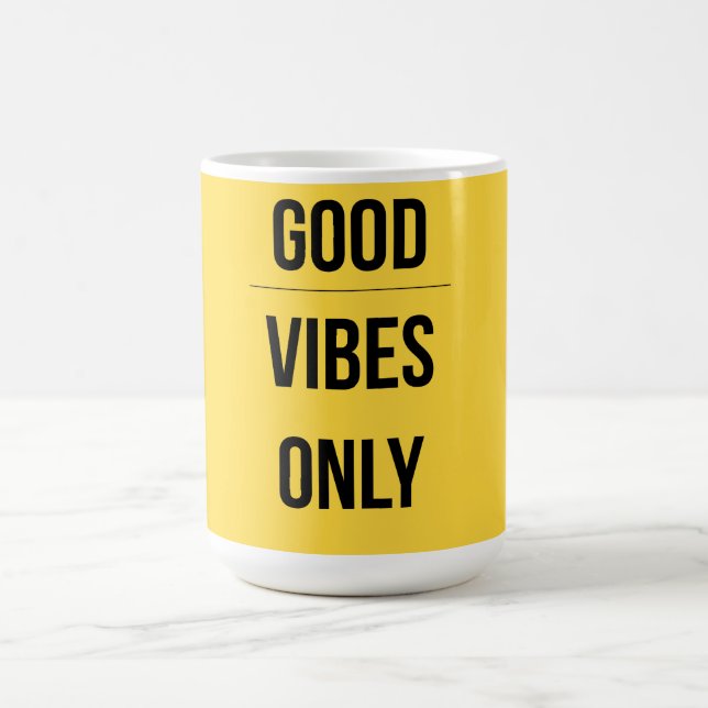 Caneca De Café Good Vibes Only — 90s Maximalist Mug (Centro)