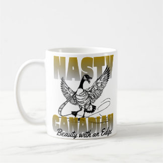 Caneca De Café Goose canadense desagradável