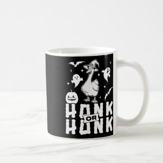 Caneca De Café Goose Halloween Spooky Honk Ou Honk Witch Design