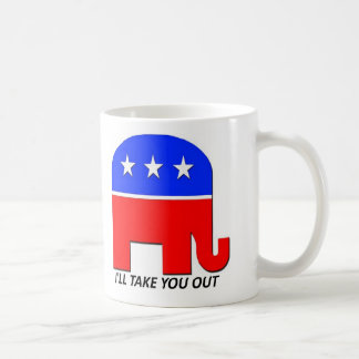 Caneca De Café GOP em uma missão