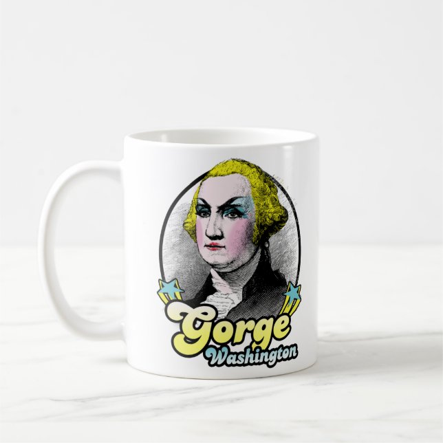 Caneca De Café Gorge Washington (Esquerda)