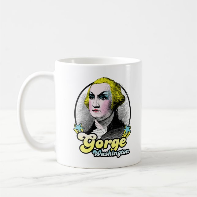 Caneca De Café Gorge Washington (Esquerda)