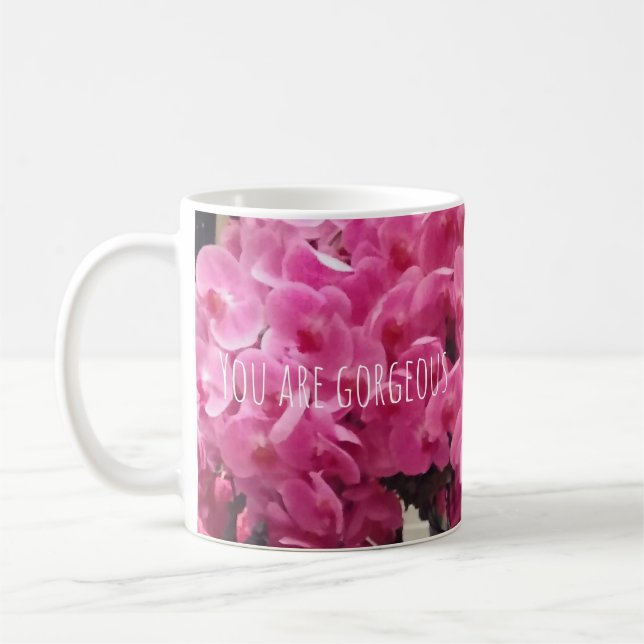 Caneca De Café Gorgeous flowers (Esquerda)