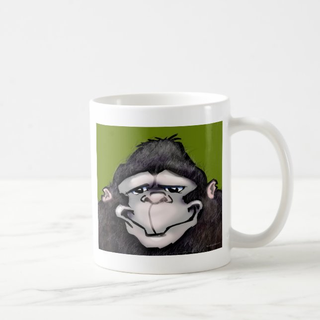 Caneca De Café Gorila (Direita)