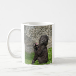 Caneca De Café Gorila-Bebê-Cuja