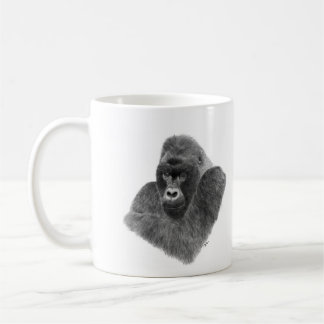 Caneca De Café Gorilla Animal art Mugs