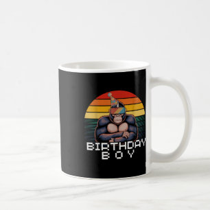 Caneca De Café Gorilla Birthday Decora Macaco Tag Vr Gamer F