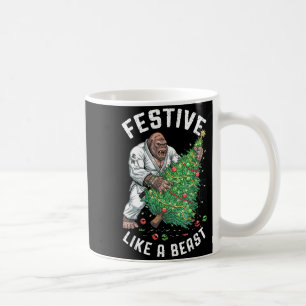 Caneca De Café Gorilla Jiu Jitsu Ju Jutsu MMA BJJ Festivo Como Um