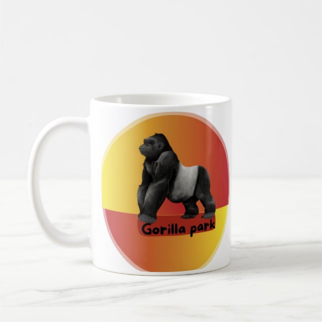 Caneca De Café gorilla park (Esquerda)
