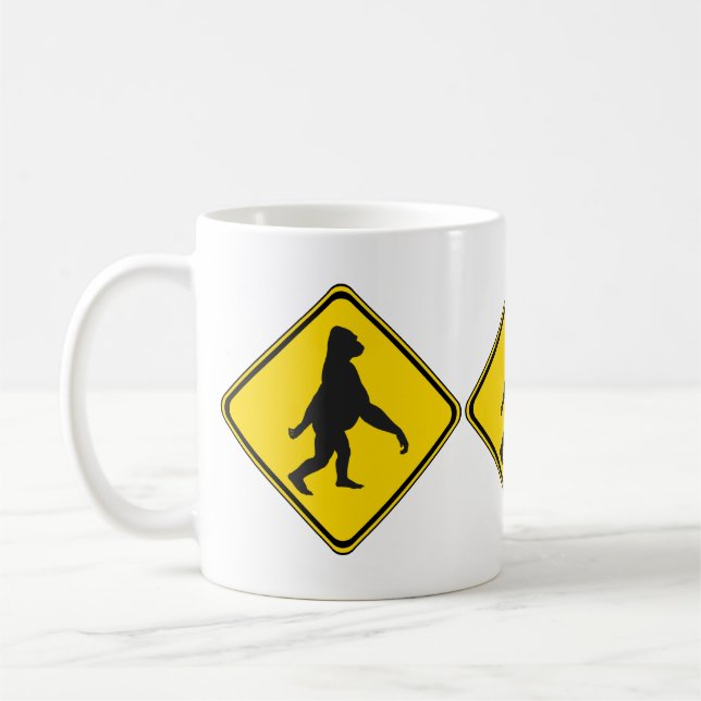 Caneca De Café Gorillas Xing! (Esquerda)